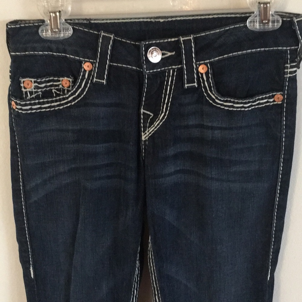 True Religion Dark Wash Skinny Jeans